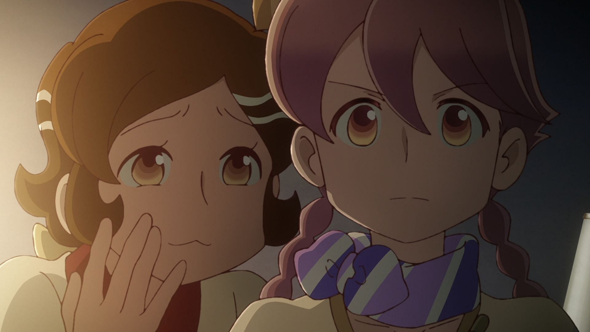 Ponko and Yachiyo as seen in the Apocalypse Hotel anime (Image via CygamesPictures)